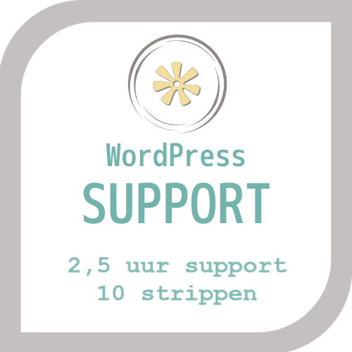 wordpress wbsite coaching support product image with company logo