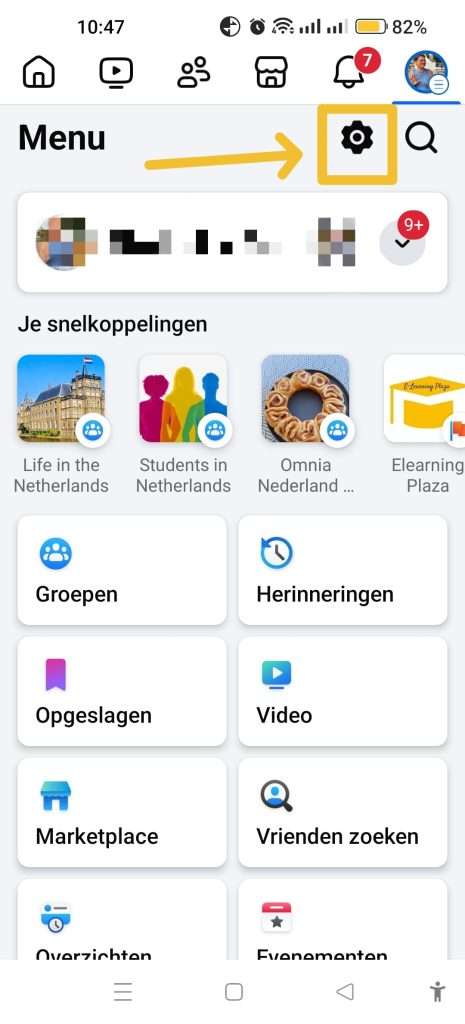 Facebook Browser uitzetten 2 2024